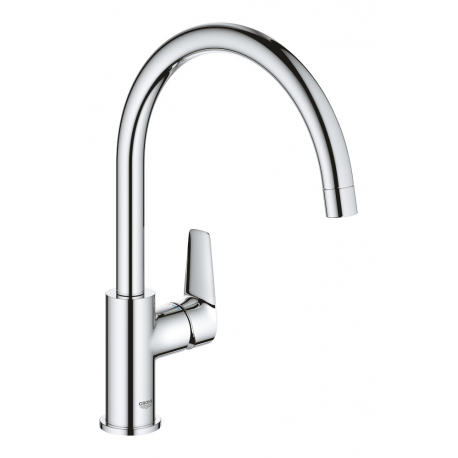 Смеситель для кухни мойки grohe bauloop 31368001 хром